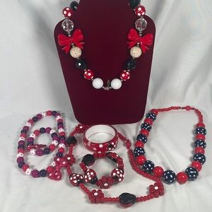Child’s fun lot of necklaces and bracelets